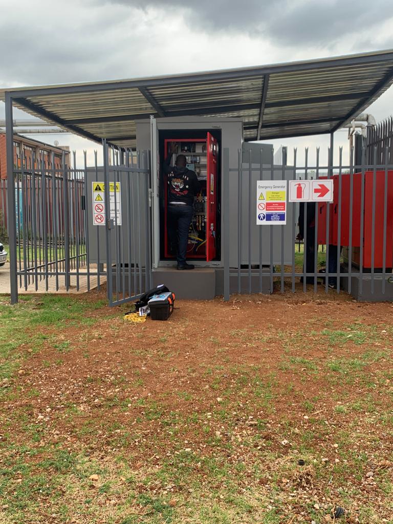 500kVA Generator Installation at Garankuwa Hospital — Image 9